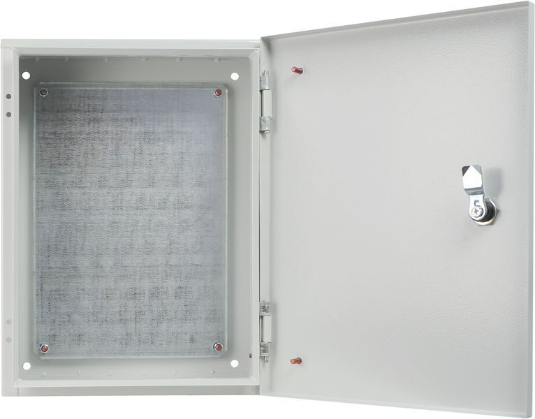 Корпус з монтажною панеллю металевий 40*30*15, IP31, серії UBox АСКО-УКРЕМ (A0260020003) A0260020003 фото