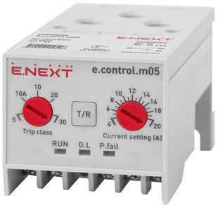 Реле захисту двигуна e.control.m05, 4-20А E.NEXT (p0690019) p0690019 фото