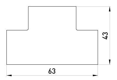 Т-з'єднувач e.trunking.t.channel.stand.25.16 для короба 25х16мм E.NEXT (s5033004) s5033004 фото