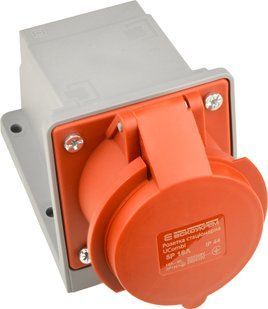Розетка стаціонарна серії UСombi 5P 16A IP 44 (A0080010152) A0080010152 фото