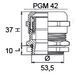 Сальник металевий PGM 42 АСКО-УКРЕМ (A0150050040) A0150050040 фото 4