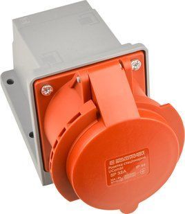 Розетка стаціонарна серії UСombi 5P 32A IP 44 (A0080010153) A0080010153 фото