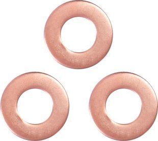 Шайба біметалева e.metiz.washer.Cu-Al.22.10,5.1 під болт М10 E.NEXT (m021003) m021003 фото
