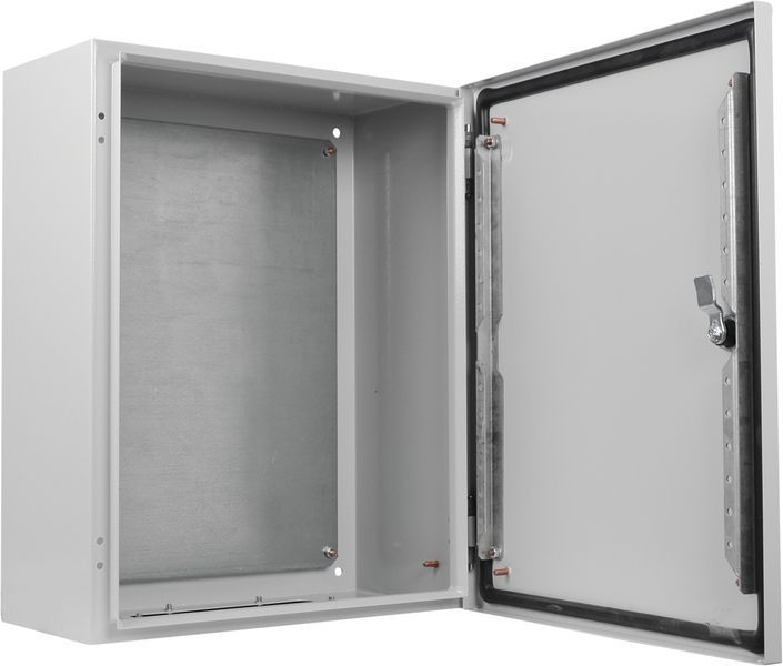 Корпус з монтажною панеллю металевий 50*40*20, IP65, серії UBox АСКО-УКРЕМ (A0260020053) A0260020053 фото