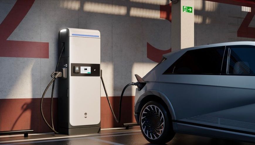 Зарядна станція Supernova 60кВт DC з роз'ємом CCS Combo 2 + ChaDeMo кабель 5 м Wallbox DCF1-214-84800000-WB1 фото