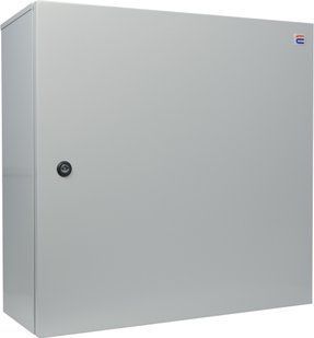 Корпус з монтажною панеллю металевий 60*60*25, IP31, серії UBox АСКО-УКРЕМ (A0260020010) A0260020010 фото