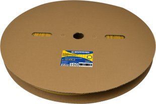 Термоусаджувальна трубка 12,0/6,0 (рулон 100м) жовта АСКО-УКРЕМ (A0150040699) A0150040699 фото