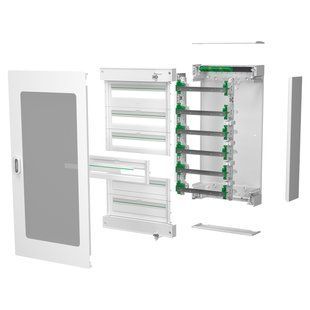 Розподільчий щит навісний, 6 рядів, 24 модулі, PrismaSeT S, Schneider Electric LVSST624 LVSST624 фото