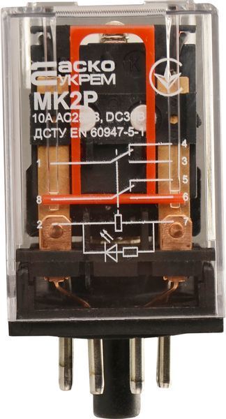 Реле МK2P (AC 220 V) АСКО-УКРЕМ (A0090010001) A0090010001 фото