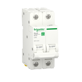 Автоматичний вимикач Schneider Electric RESI9 6kA 2P 40A C R9F12240 R9F12240 фото