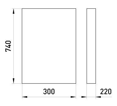 Ящик ЯПРП-400А, рубильник перекидний BP32-37B71250 IP54 E.NEXT (s0101015) s0101015 фото