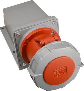 Розетка стаціонарна серії UСombi 4P 63A IP 67 (A0080010150) A0080010150 фото