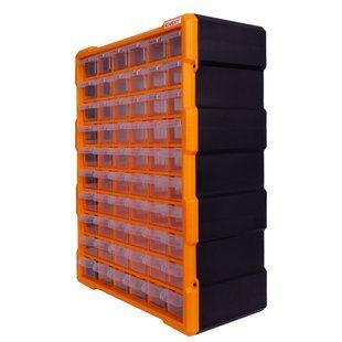 Органайзер пластиковий, e.toolbox.pro.22, 24" 60-секційний 381х157х475мм E.NEXT (t011022) t011022 фото