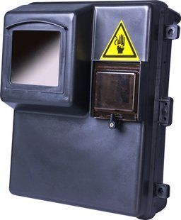 Корпус пластиковий КДЕ-1 під однофазний лічильник, навісний E.NEXT (s0110008) s0110008 фото