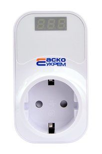 Реле контролю напруги розеткове URate S-16 AC 230V 16A АСКО-УКРЕМ (A0010230004) A0010230004 фото