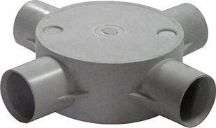 Коробка e.pipe.4.db.stand.20 з'єднувальна трубна, 4 вводи, d20мм E.NEXT (s7035005) s7035005 фото