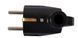 Вилка побутова e.plug.angle.006.16,з з/к, 16А, кутова, чорна, з ручкою E.NEXT (s9100047) s9100047 фото 3