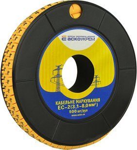 Маркування EC-2 3,1-8,0 кв.мм2 "4" АСКО-УКРЕМ (A0150080030) A0150080030 фото